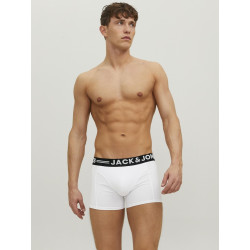 JACK & JONES 3-Pak Sense Boksershorts - Hvid