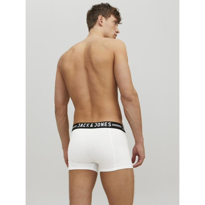 JACK & JONES 3-Pak Sense Boksershorts - Hvid