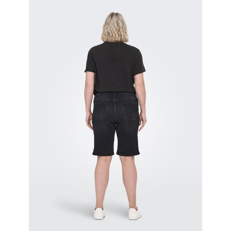 ONLY CARMAKOMA Willy Denim Shorts - Washed Black
