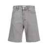 JACK & JONES Alex Baggy Denim Shorts - Grey Denim