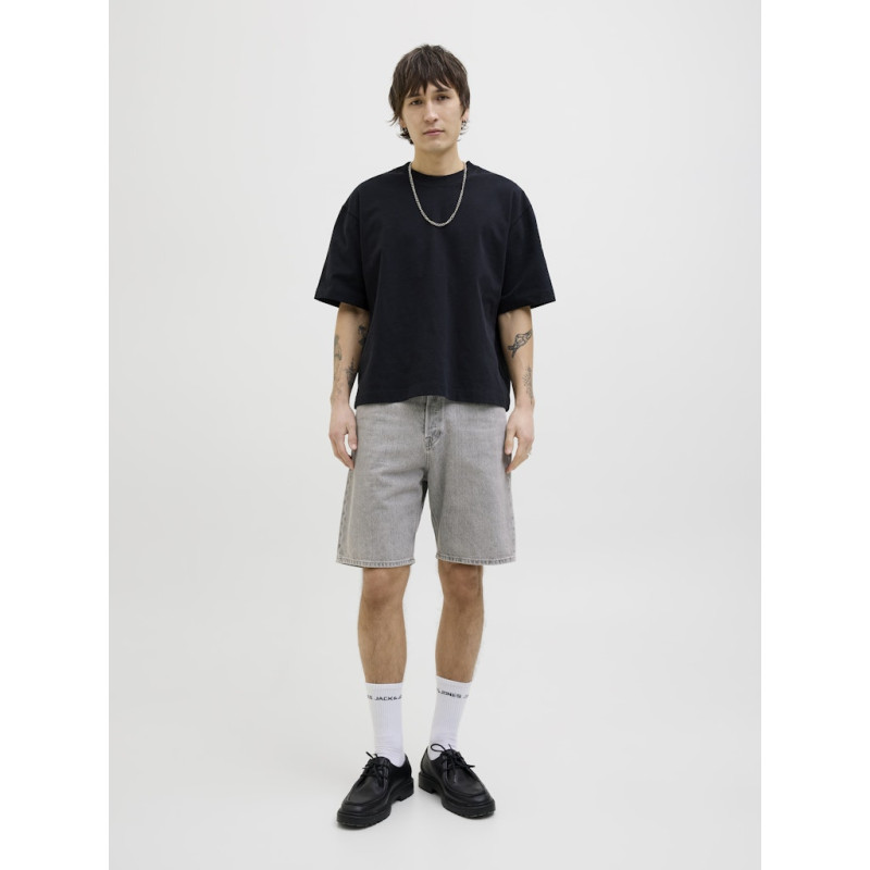 JACK & JONES Alex Jjoriginal Denim Shorts - Grey Denim