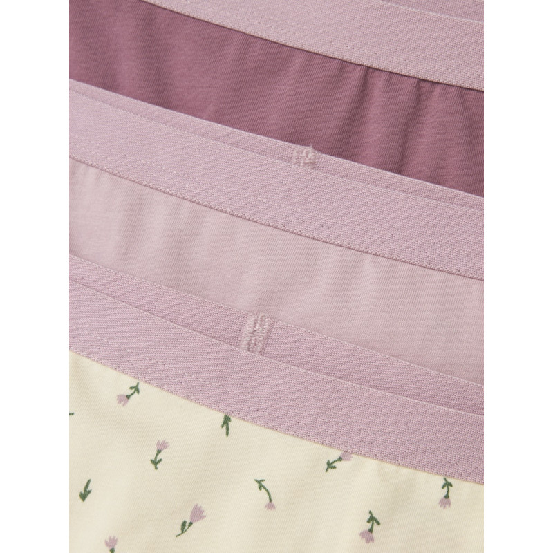 NAME IT KIDS 6-Pak Hipsters - Buttercream