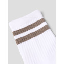 NAME IT KIDS Jans Strømper - Bright White / Walnut