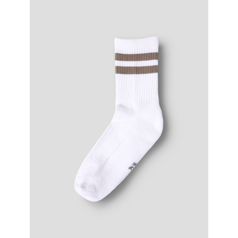 NAME IT KIDS Jans Strømper - Bright White / Walnut