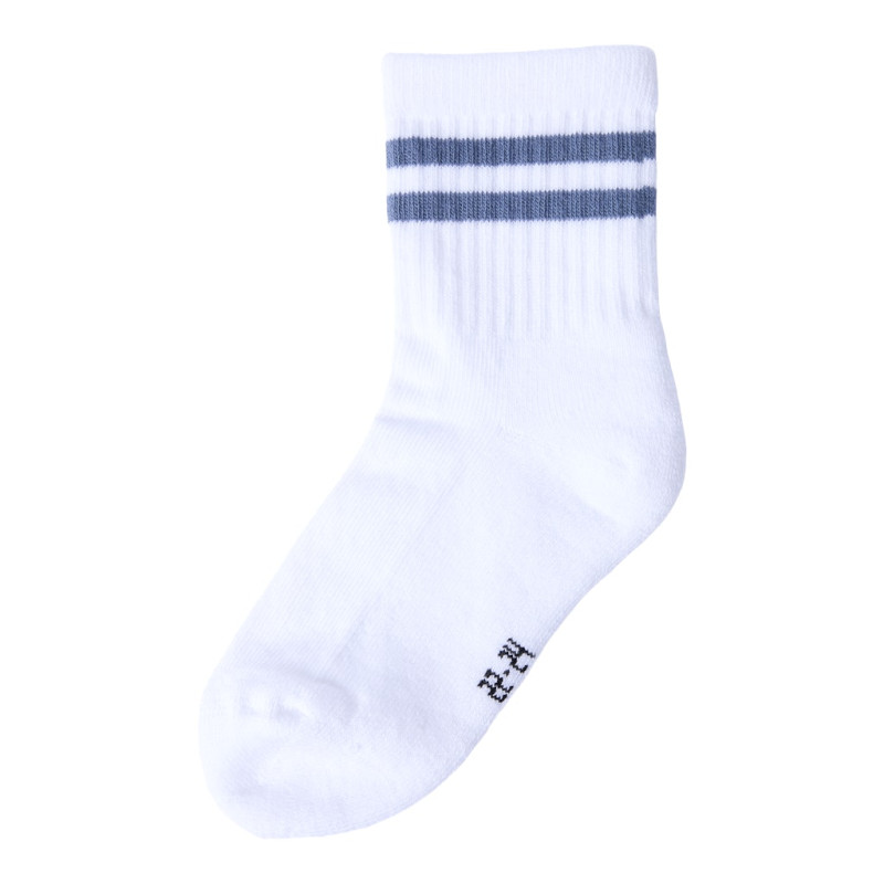 NAME IT MINI Jans Strømper - Bright White / Blue Mirage