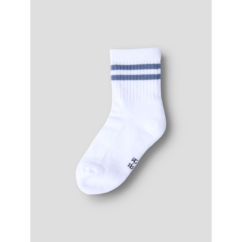 NAME IT MINI Jans Strømper - Bright White / Blue Mirage