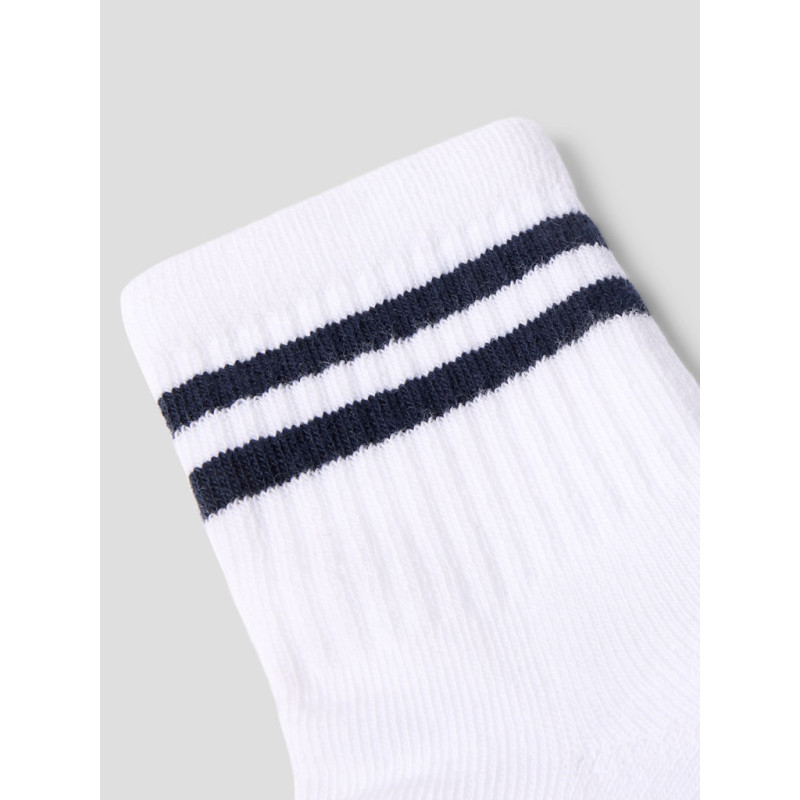 NAME IT MINI Jans Strømper - Bright White / Navy Blazer