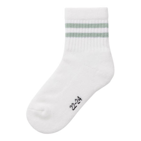 NAME IT MINI Jalma Strømper - Bright White / Aqua Gray