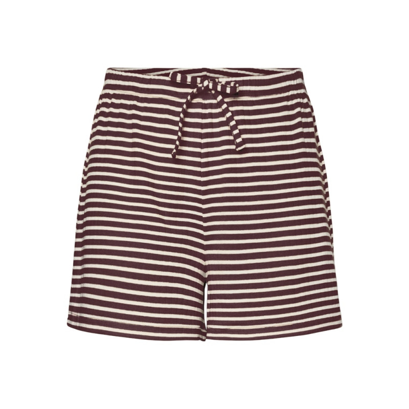 PIECES Soffi Shorts - Tawny Port