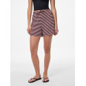 PIECES Soffi Shorts - Tawny Port