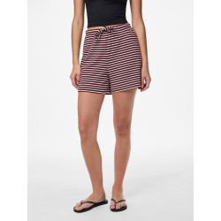PIECES Soffi Shorts - Tawny Port