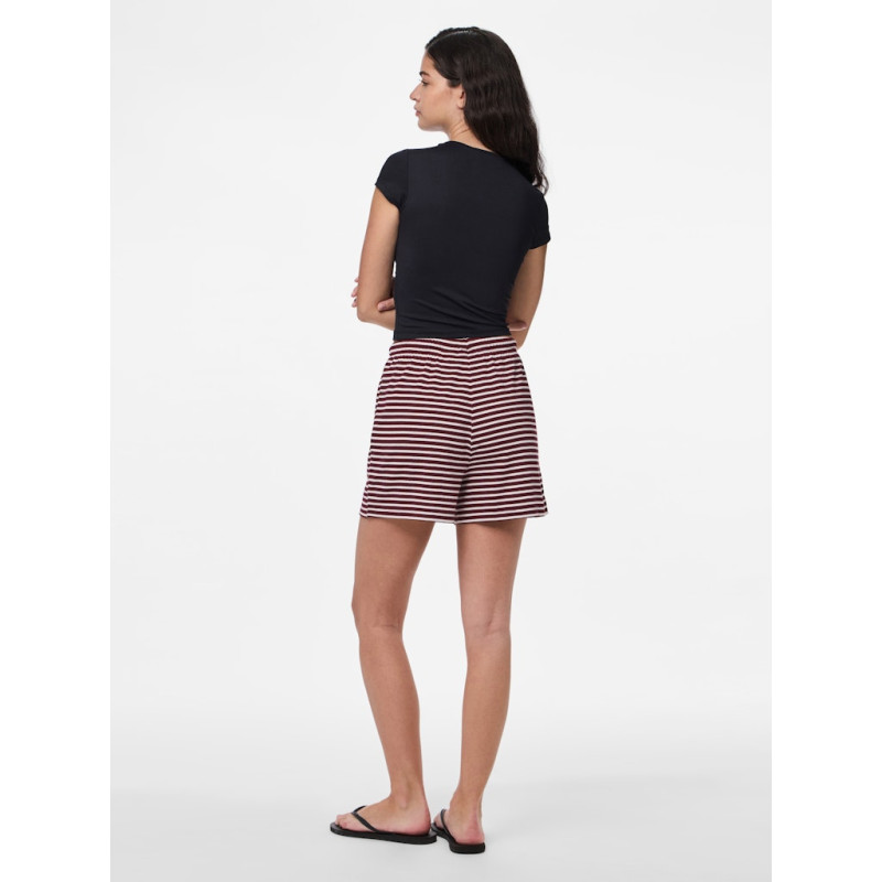 PIECES Soffi Shorts - Tawny Port