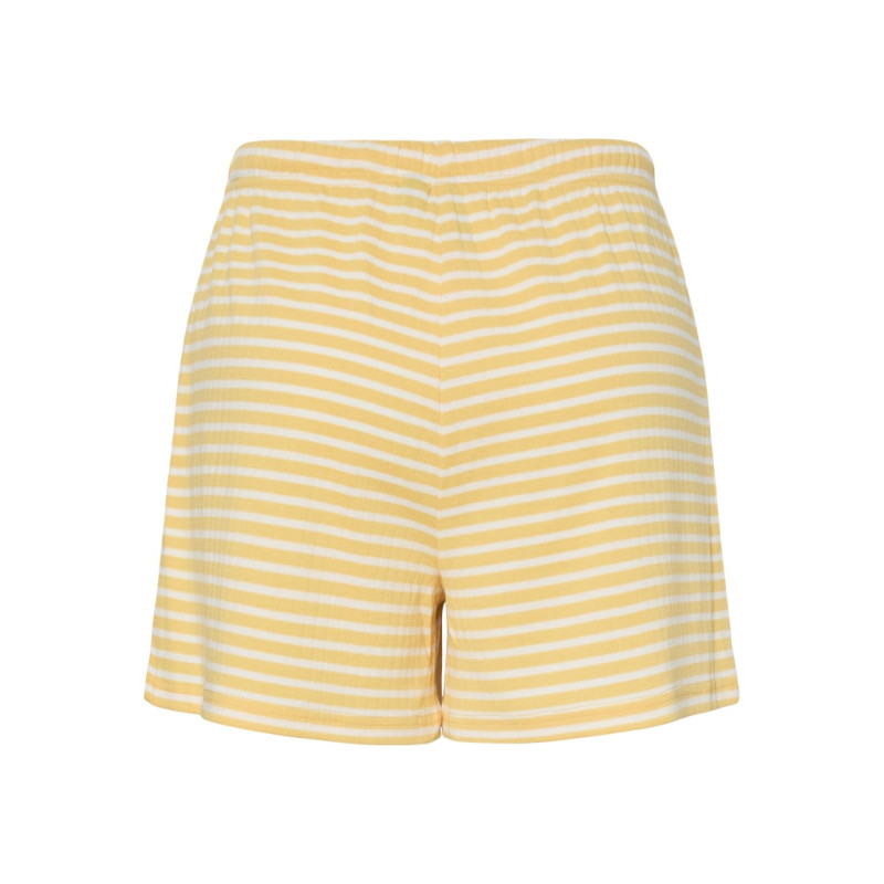 PIECES Soffi Shorts - Sunset Gold