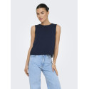JDY Alexandra S/L Vendbar Binde Top - Navy Blazer
