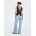 JDY Alexandra S/L Vendbar Binde Top - Navy Blazer