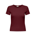 JDY Vaya T-shirt - Cabernet