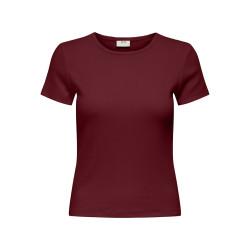 JDY Vaya T-shirt - Cabernet