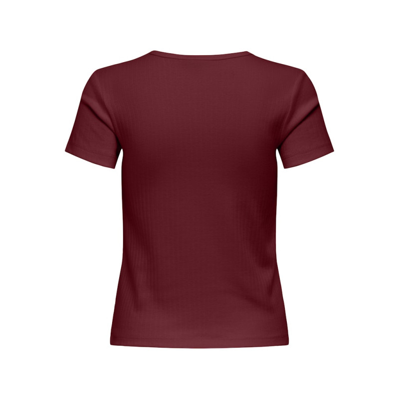 JDY Vaya T-shirt - Cabernet