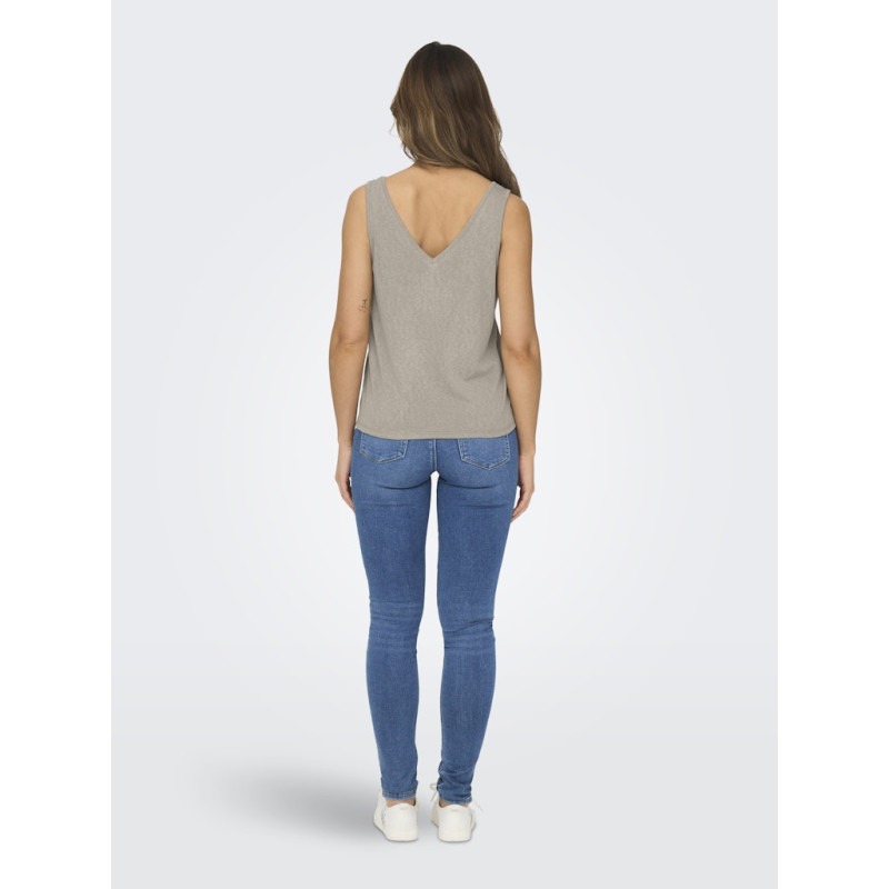 JDY Faustina Top - Chateau Gray