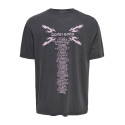 ONLY & SONS Metallica T-shirt - Grey Pinstripe / 2008-2009