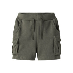 NAME IT MINI Moli Sweat Shorts - Dusty Olive