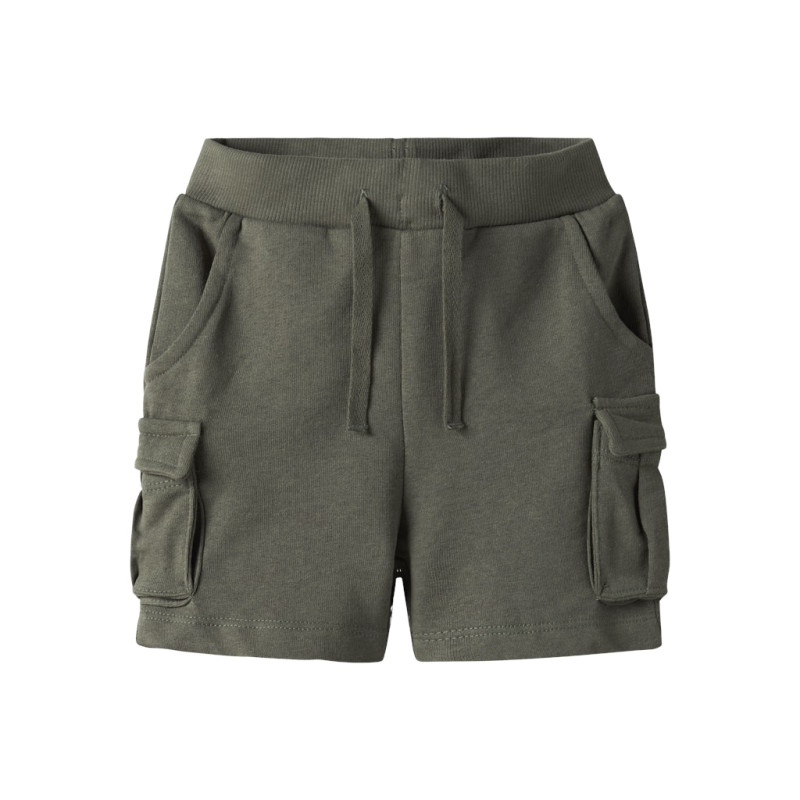 NAME IT MINI Moli Sweat Shorts - Dusty Olive