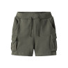 NAME IT MINI Moli Sweat Shorts - Dusty Olive