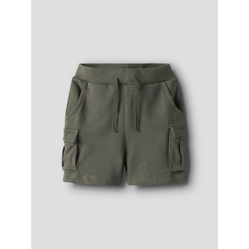 NAME IT MINI Moli Sweat Shorts - Dusty Olive