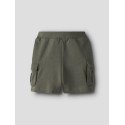 NAME IT MINI Moli Sweat Shorts - Dusty Olive