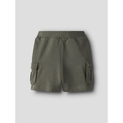 NAME IT MINI Moli Sweat Shorts - Dusty Olive