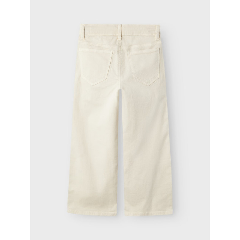 NAME IT Kids Rose Brede Twill Bukser - Turtledove