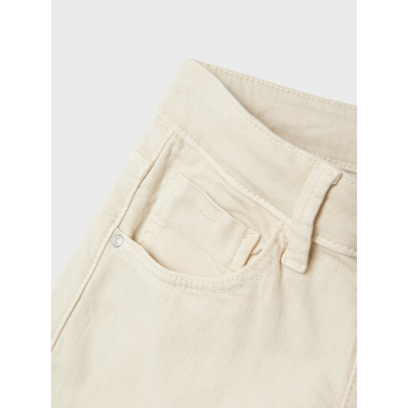 NAME IT Kids Rose Brede Twill Bukser - Turtledove