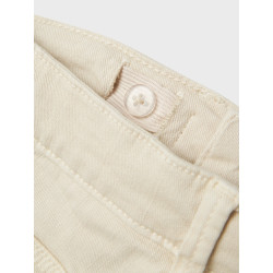 NAME IT Kids Rose Brede Twill Bukser - Turtledove