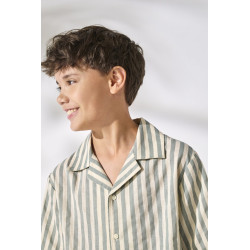 ONLY & SONS JUNIOR Mattie S/S Skjorte - Iceberg Green