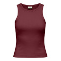 JDY Vaya Tanktop - Cabernet