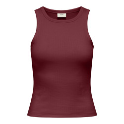 JDY Vaya Tanktop - Cabernet