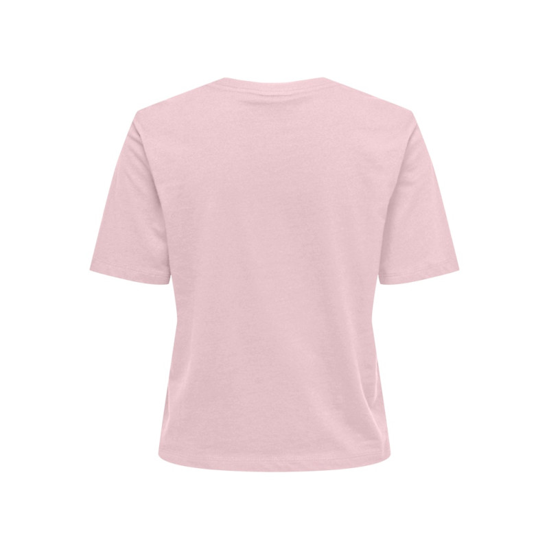 JDY Rex Basic T-Shirt - Chalk Pink