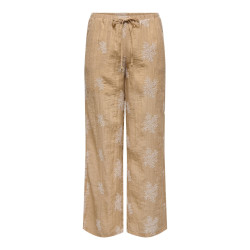 JDY Theo Broderede Bukser - Latté