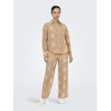 JDY Theo L/S Broderet Skjorte - Latté