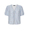 PIECES Fionna Bindetop - Lichen Blue