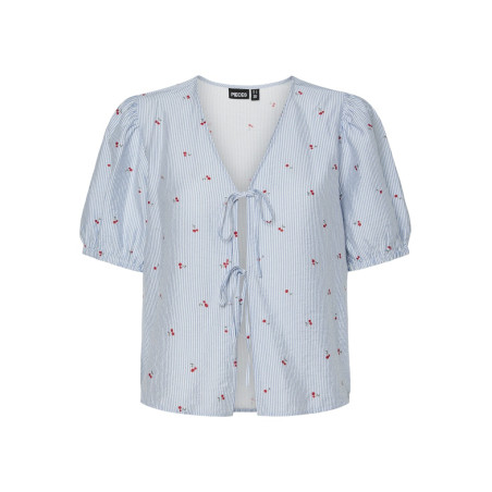 PIECES Fionna Bindetop - Lichen Blue