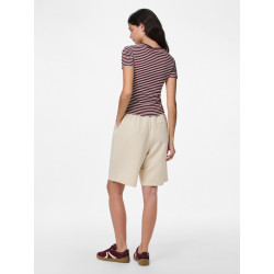 PIECES Soffi Baby T-shirt - Tawny Port