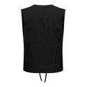 ONLY Lou Broderet Vest - Sort