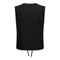 ONLY Lou Broderet Vest - Sort