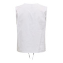ONLY Lou Broderet Vest - Bright White