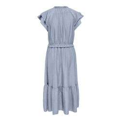 JDY Train S/L Flæse Kjole - Soft Chambray