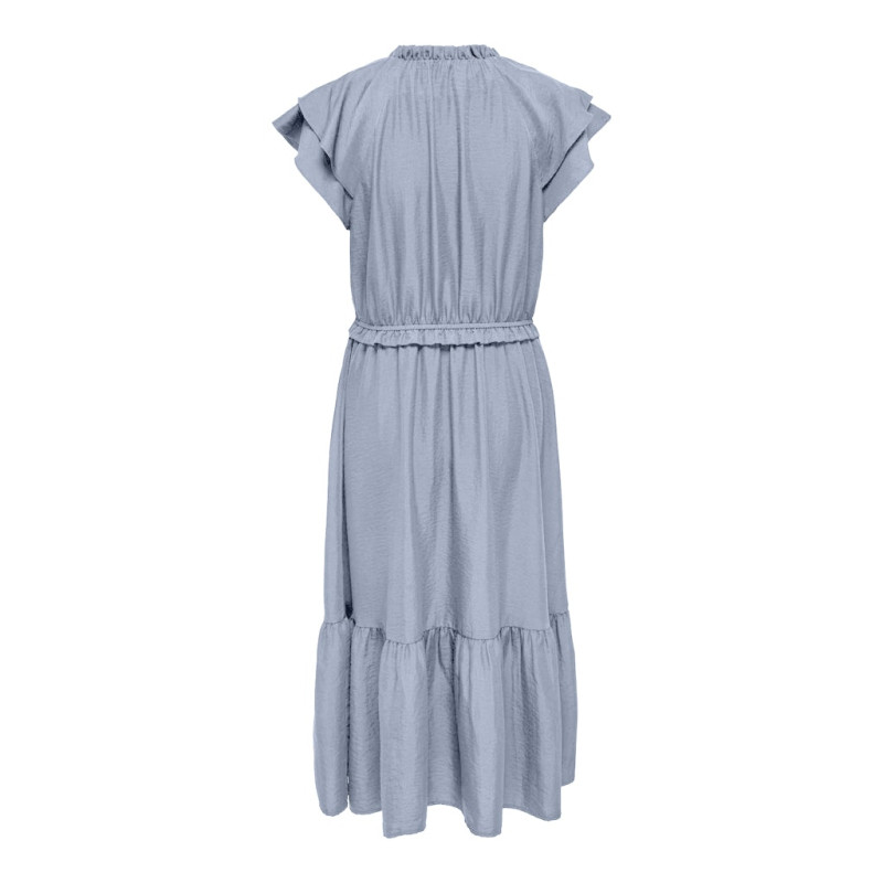 JDY Train S/L Flæse Kjole - Soft Chambray