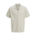 JJ REBEL Maimi Crepe S/S Skjorte - Moonbeam