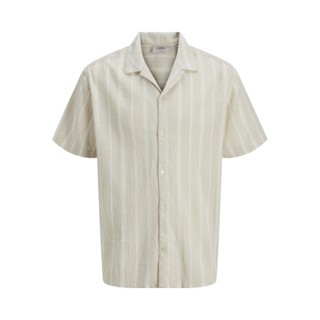 JJ REBEL Maimi Crepe S/S Skjorte - Moonbeam
