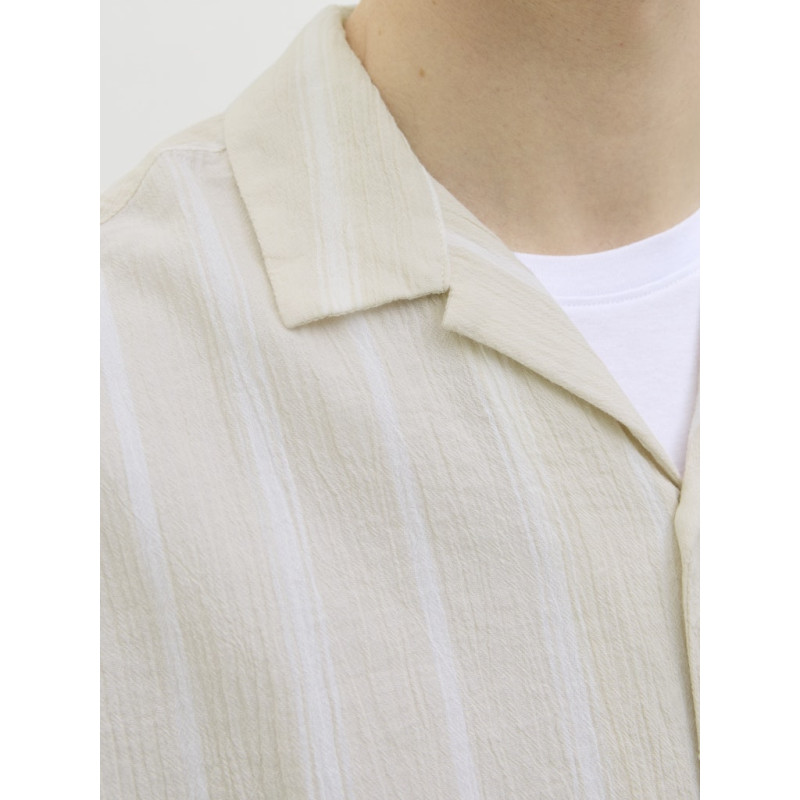 JJ REBEL Maimi Crepe S/S Skjorte - Moonbeam